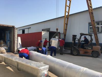 DOING cassava starch production line sold to Tanzania