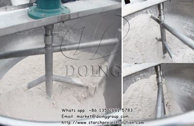 How to fry garri in garri production process?