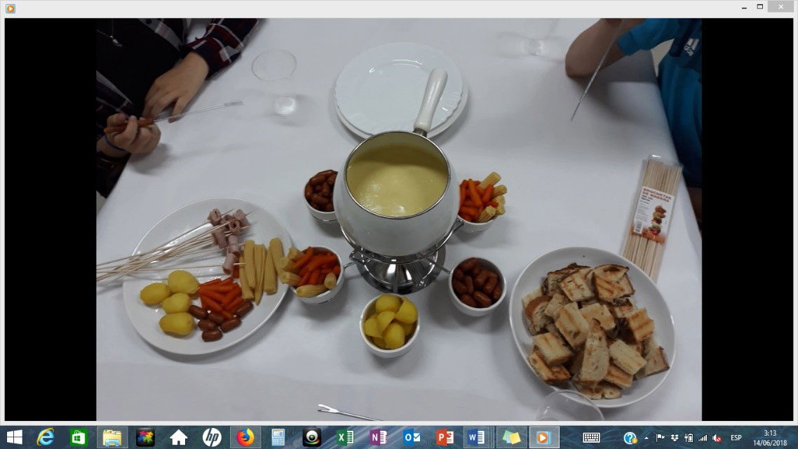 La fondue au fromage