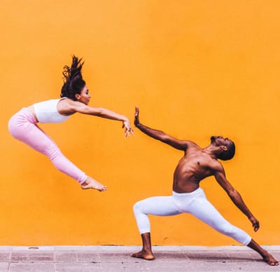 The dance as the form of seduction and atraction or artistic form