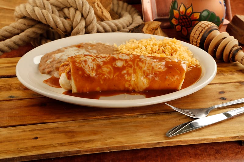 BURRITO ENCHILADA STYLE