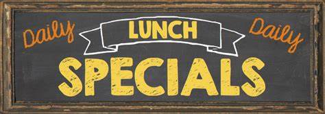 Lunch Special