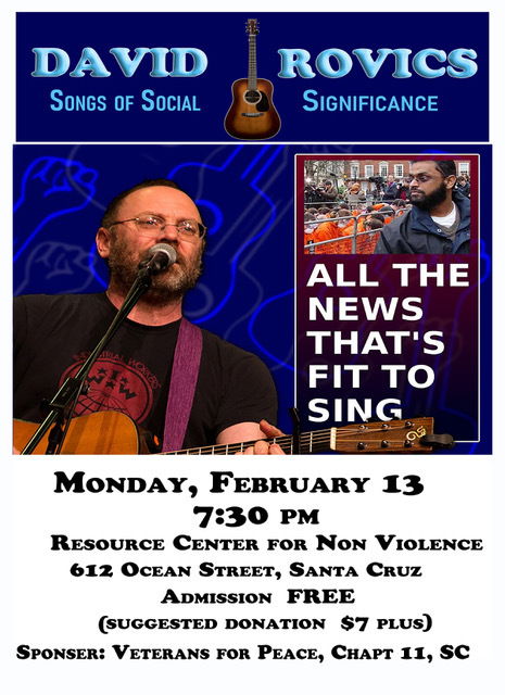 David Rovics, Songs of Social Significance
