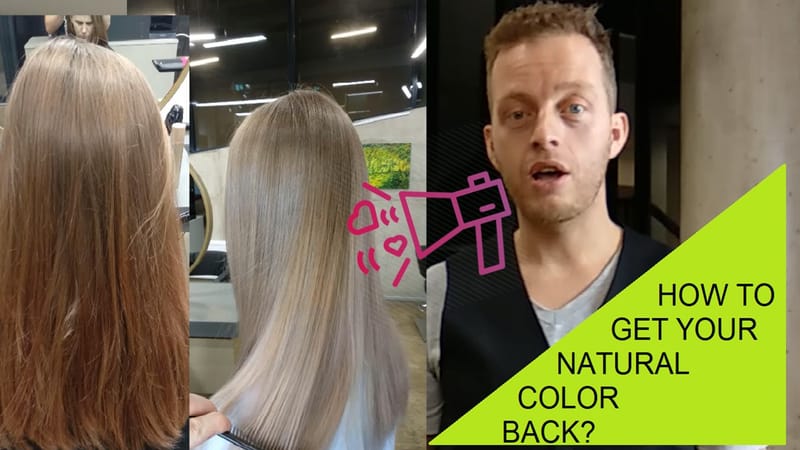 Comment retrouver sa couleur naturelle?