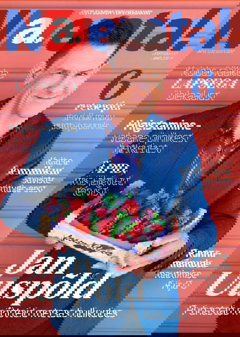 My hair care tips in an article of “Naerata Suvi 2019” magazine