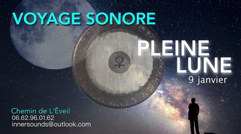(CHARTRES) VOYAGE SONORE Pleine Lune