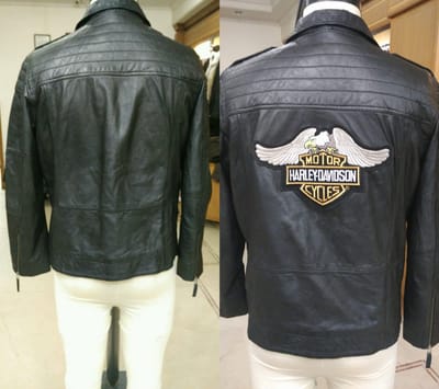 Dual Purpose Leather Laundry can Customise Leather Jacket