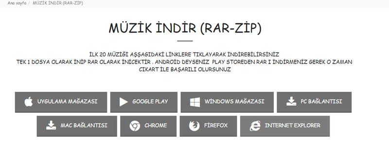 MÜZİK İNDİREBİLİRSİN