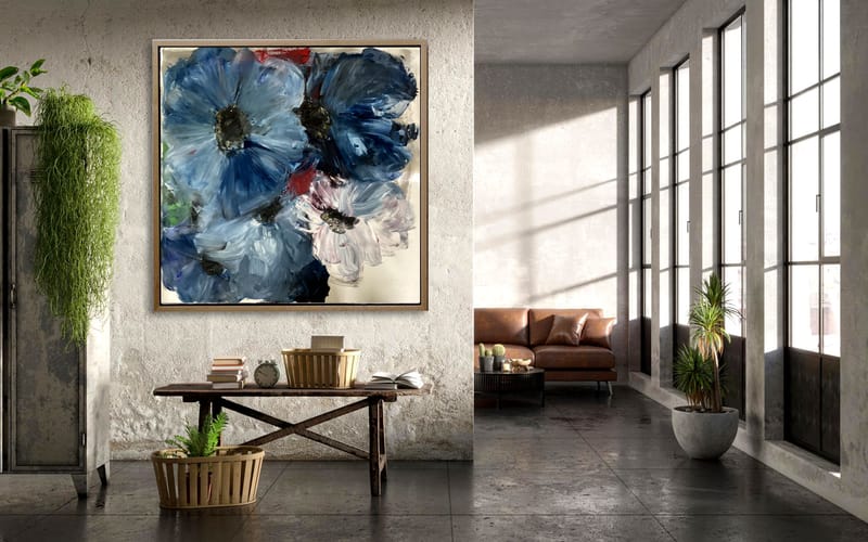 כלניות כחולות