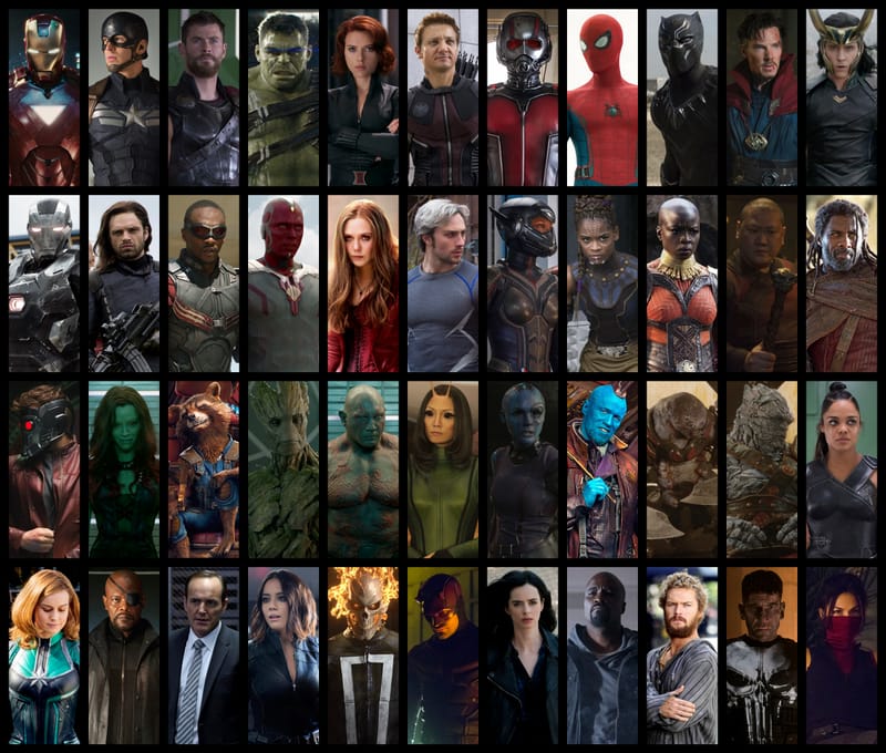 MCU HEROES