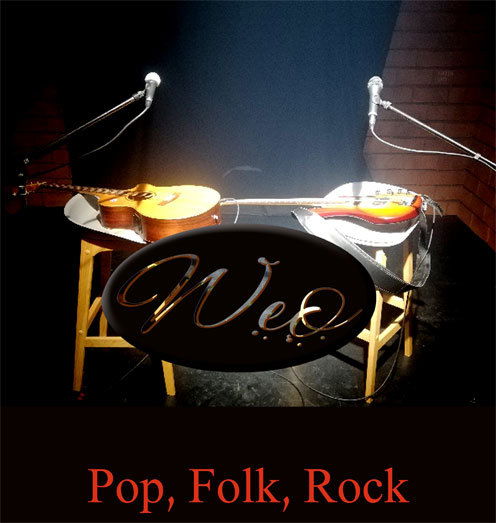 W O  duo pop, rock folk