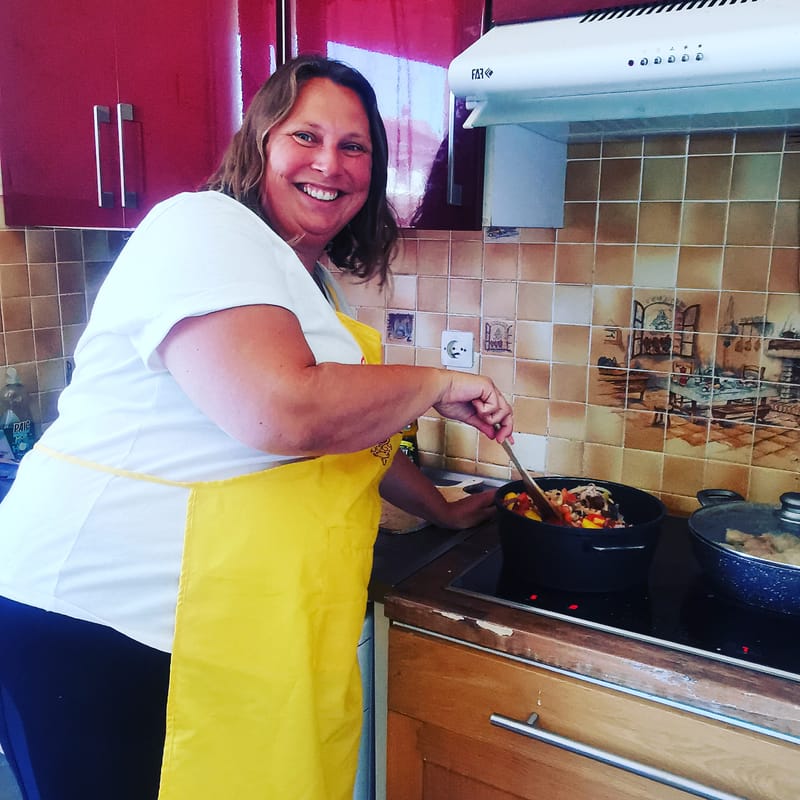 Cours de paëlla et moelleux au chocolat