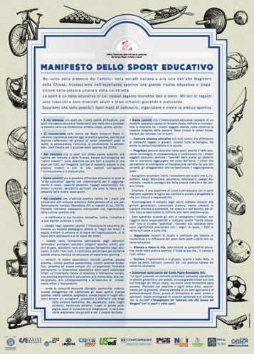 MANIFESTO DELLO SPORT EDUCATIVO