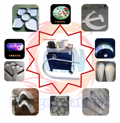 Foxygen lighting box profile bending machine and cuttping machine