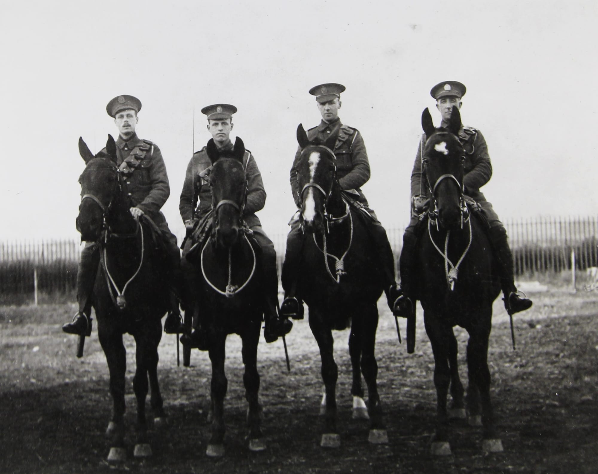 TIBBITTS, Thomas (Tom). 911. Private 2KEH. Second from left.