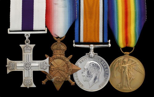 OSBORNE, H. E. Captain. Military Cross