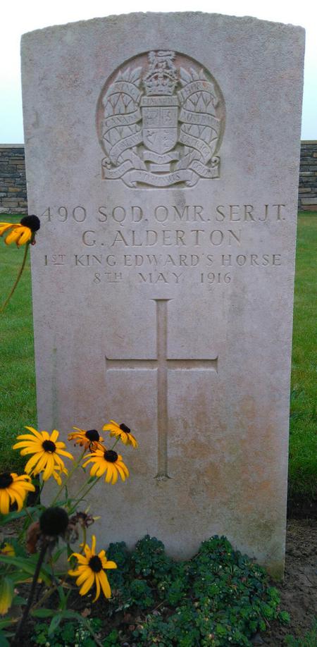 ALDERTON, Charles Frederick Carruthers. SQMS KEH KIA 8/05/1916.