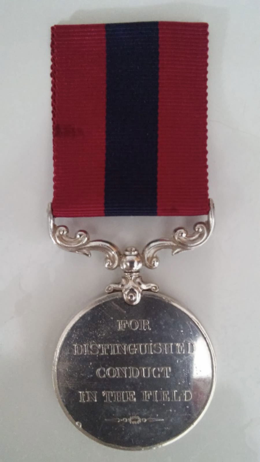 BOND, Ernest E. 381. Temporary Regimental Serjeant Major. Distinguished Conduct Medal, photograph courtesy of a private collector.