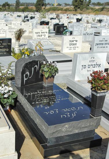 דגם מצבה 7 מתוך 24 - קטלוג מצבות בבית עלמין ירקון
