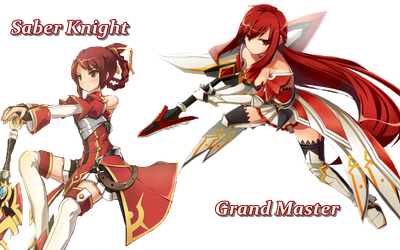 Elesis: Saber Knight and Grand Master