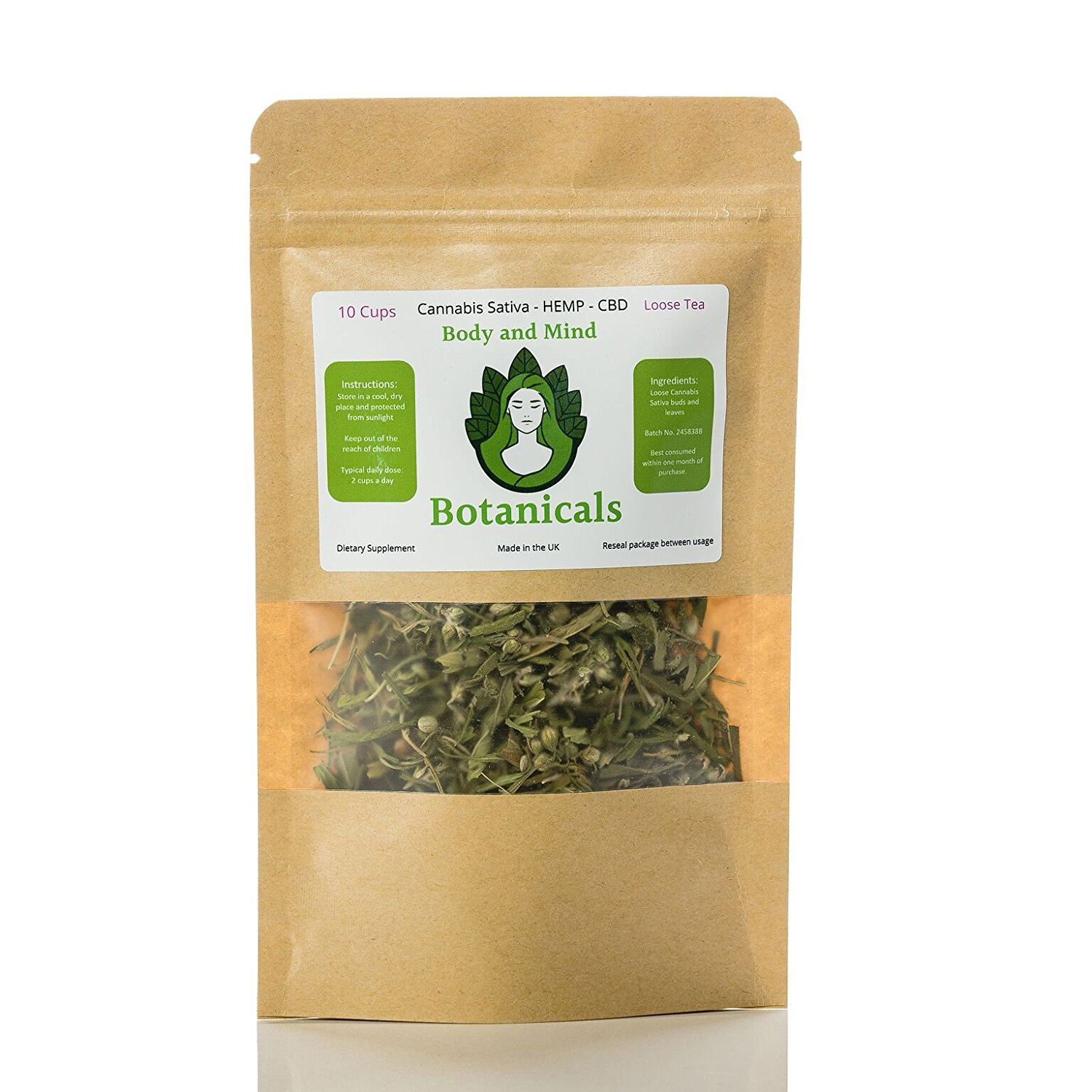 Loose CBD Tea Leaves - 10 cups £9.99
