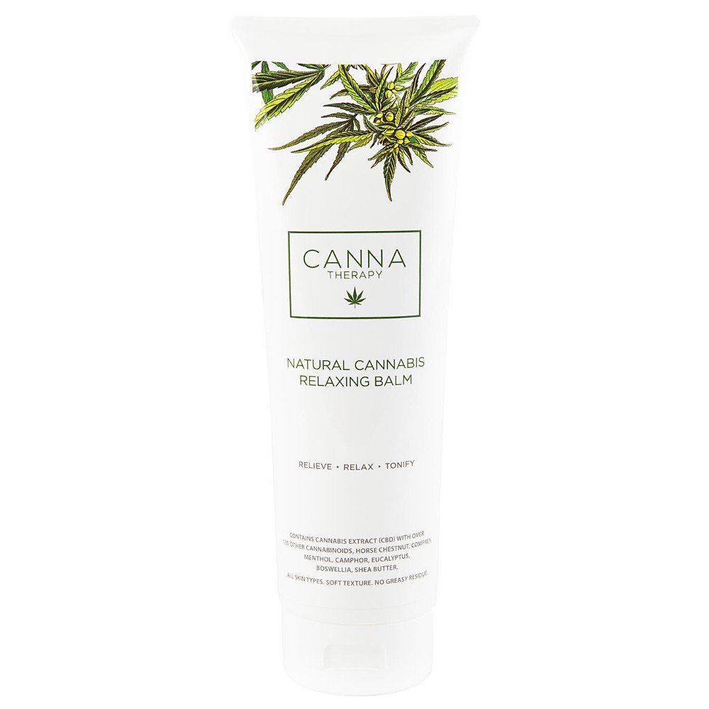 Natural Cannabis Balm - Relaxing Massage Cream 300 ml - £29.99