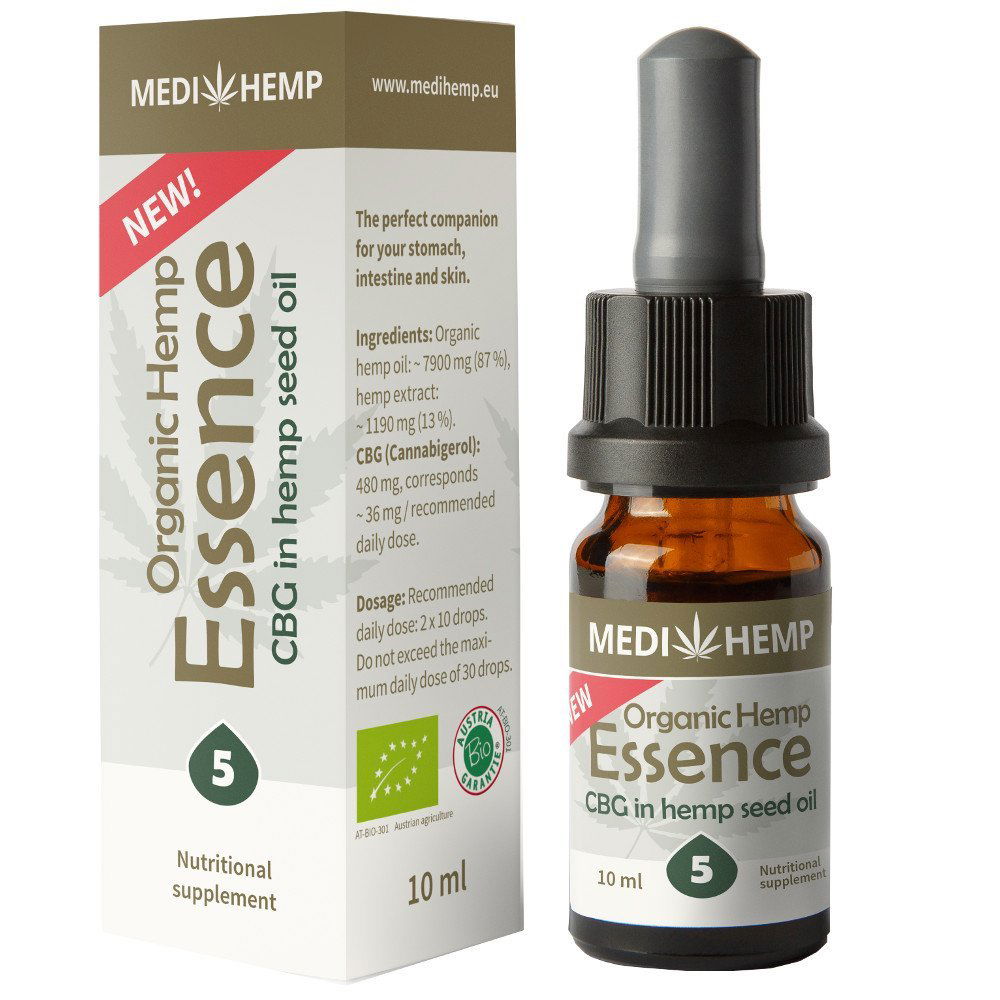 5% CBG Oil Drops Tincture 500mg -  £24.99