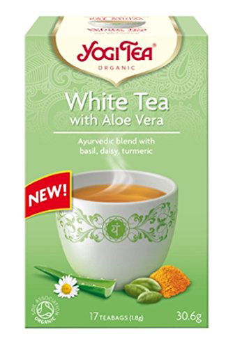Yogi White Tea with Aloe Vera 17 bags - £10.51