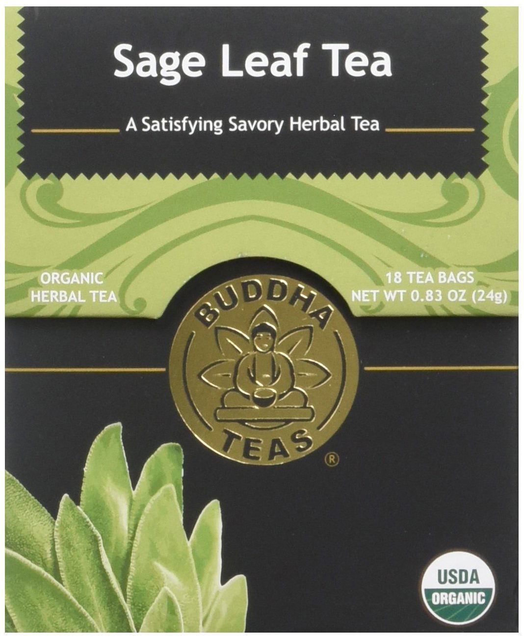 Organic Sage Leaf Tea 18 bags - £8.97