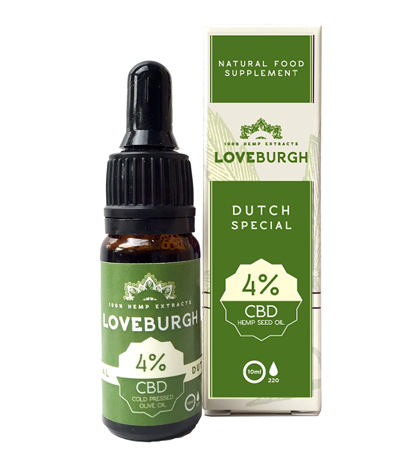 LOVEBURGH HEMP - RAW HEMP DROPS (4% Dutch Special) - £28.03