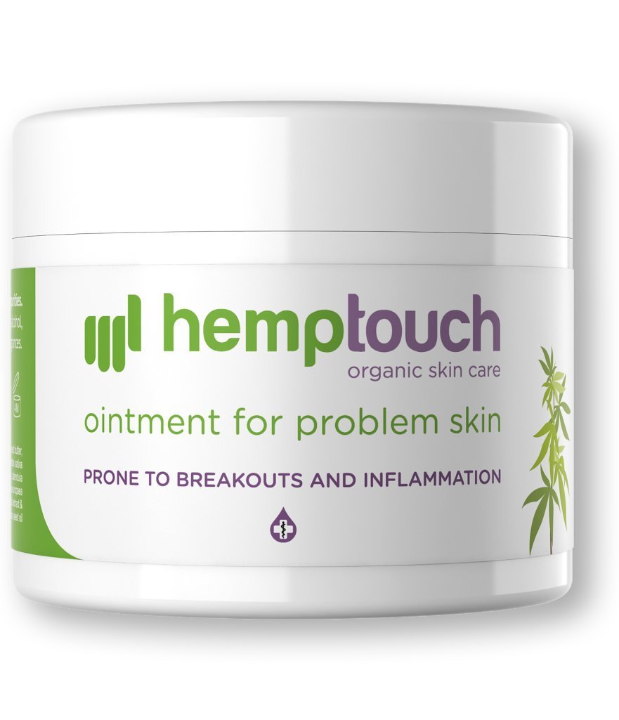 Hemp Balm - 200-250 Milligram - Hemp Ointment for Problem Skin - Organically Grown Hemp - 50 Milliter (1.7 Ounce) - £29.90