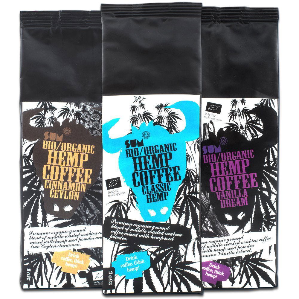 Hemp Coffee – Organic , Vegan and Gluten Free - 250 g (Classic Hemp) - £9.99