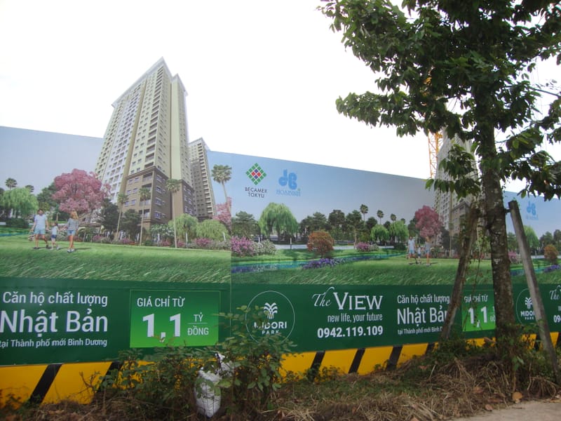 chung cư mới ở thành phố mới bình duơng giá 1 tỷ vnd năm 2018