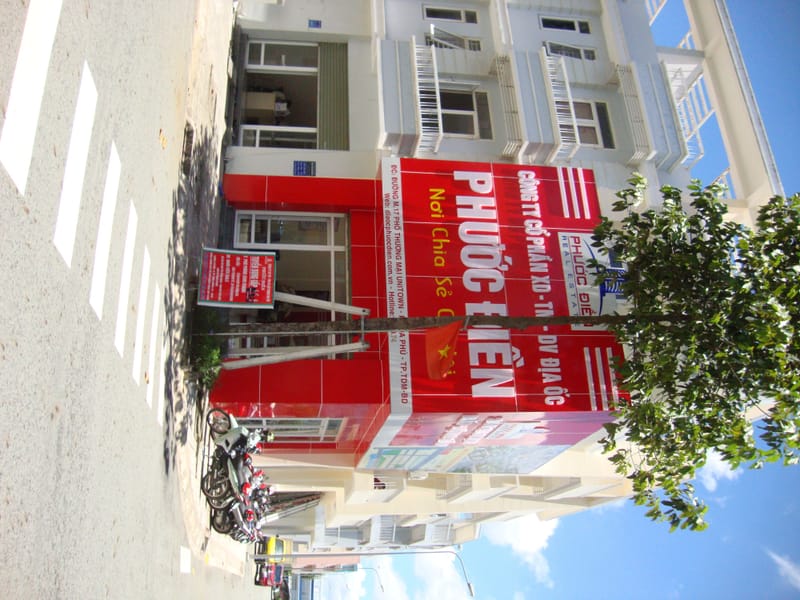 công ty nhà  phước điền thành phố mới bình dương bán và cho thuê nhà