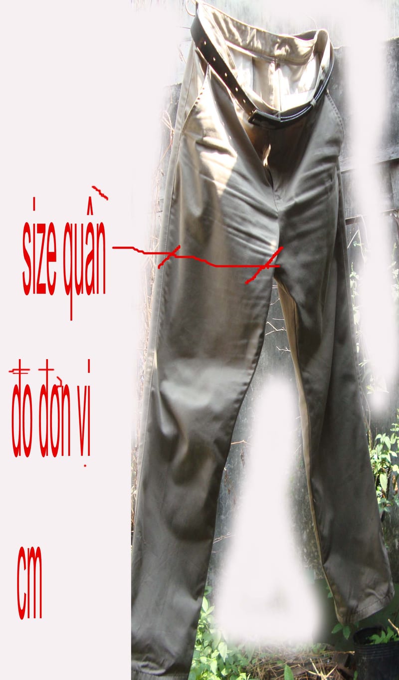 Tết 2019 lừa đảo bán quần áo vỉa hè ghi không đúng size thật