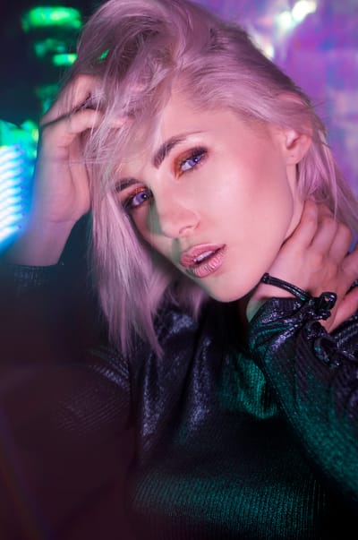Using gels in a small studio