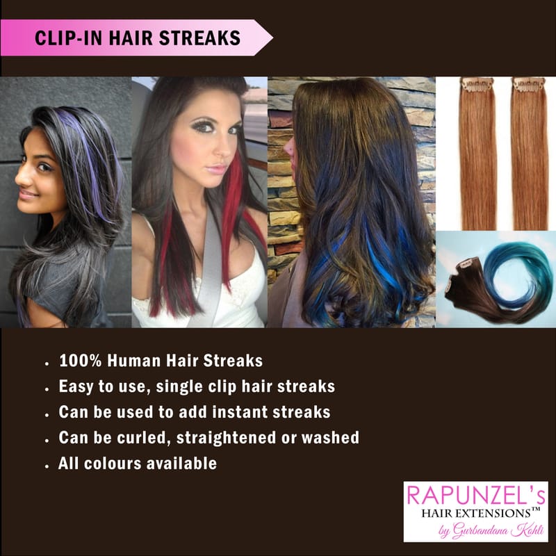 Clip-in Hair Streaks