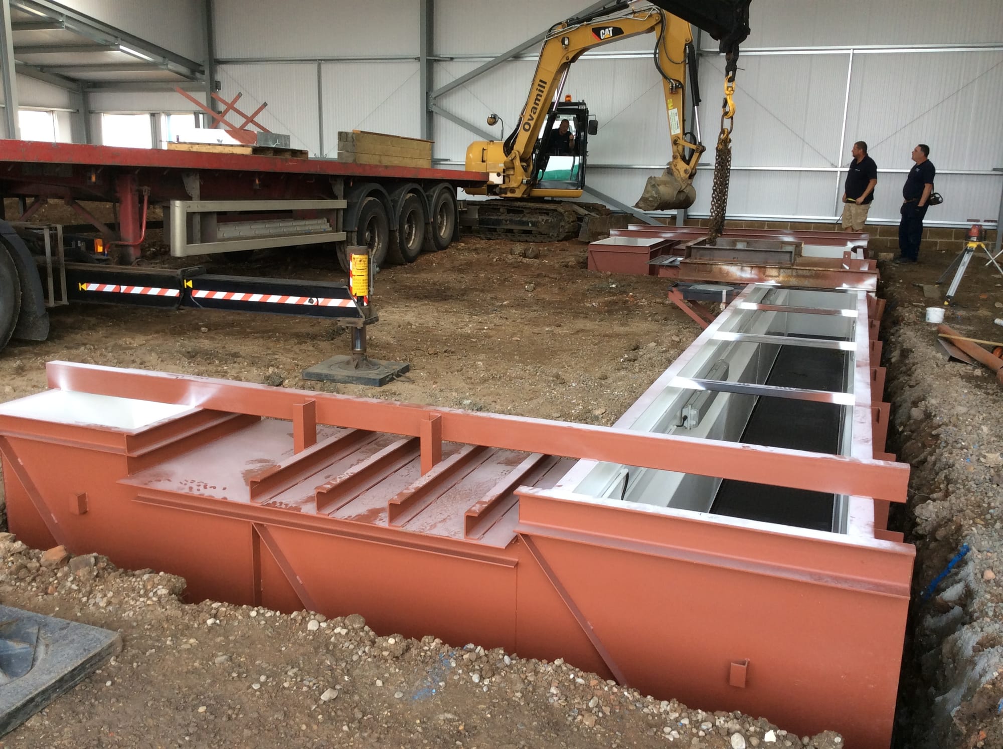 Make any slight adjustments necessary before pouring concrete.
