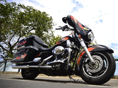 Visitez l'ile Maurice en Harley Davidson