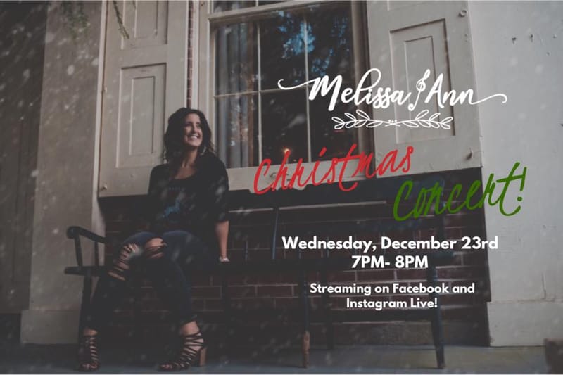 Christmas Concert - Streaming on Facebook and Instagram!