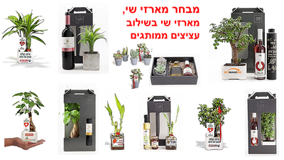 לחג הפסח, סרטון מארזי שי לעובדים והלקוחות בשילוב עציצים ממותגים