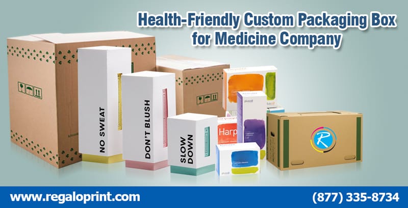 Health-Friendly Custom Packaging Boxes for Medicine Company