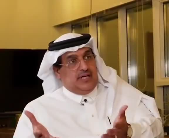 لقاء،الدكتور مع جاسم العثمان