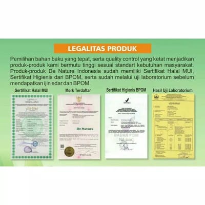 Harga Diskon Paket Obat De Nature Terbaru