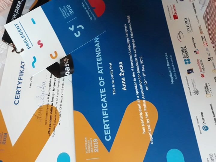 10-11 maj 2019 V Europejski Kongres Językowy PASE