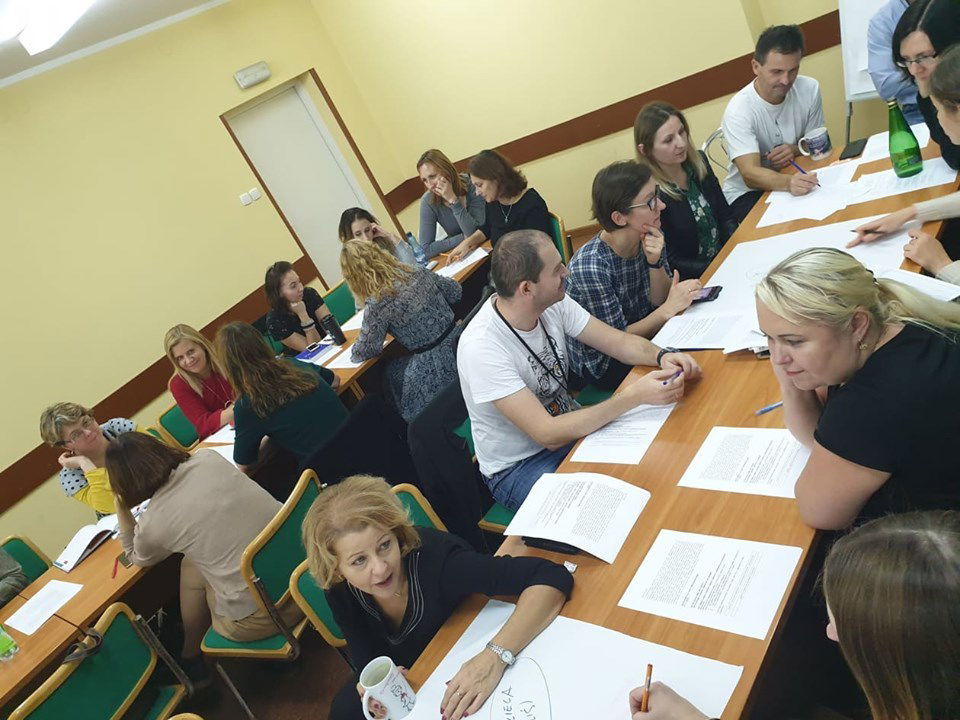 Szkolenie dla Rady Pedagogicznej w Szkole Podstawowej Nr 74 / Szczecin/ listopad 2019