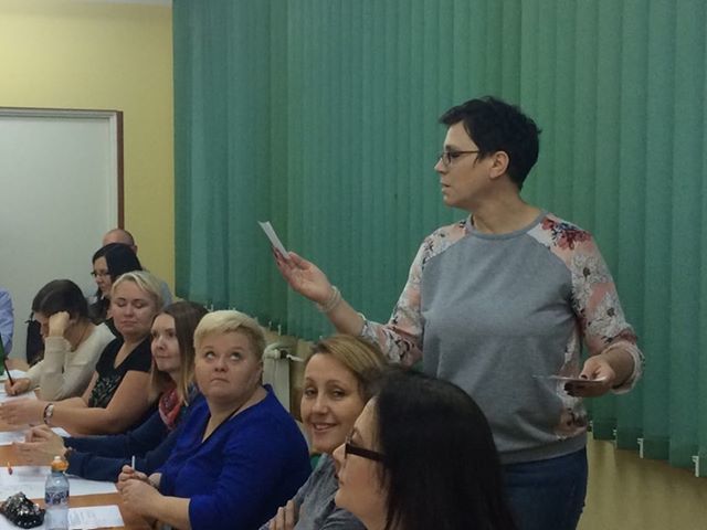 Szkolenie dla Rady Pedagogicznej w Szkole Podstawowej Nr 74 / Szczecin/ listopad 2019