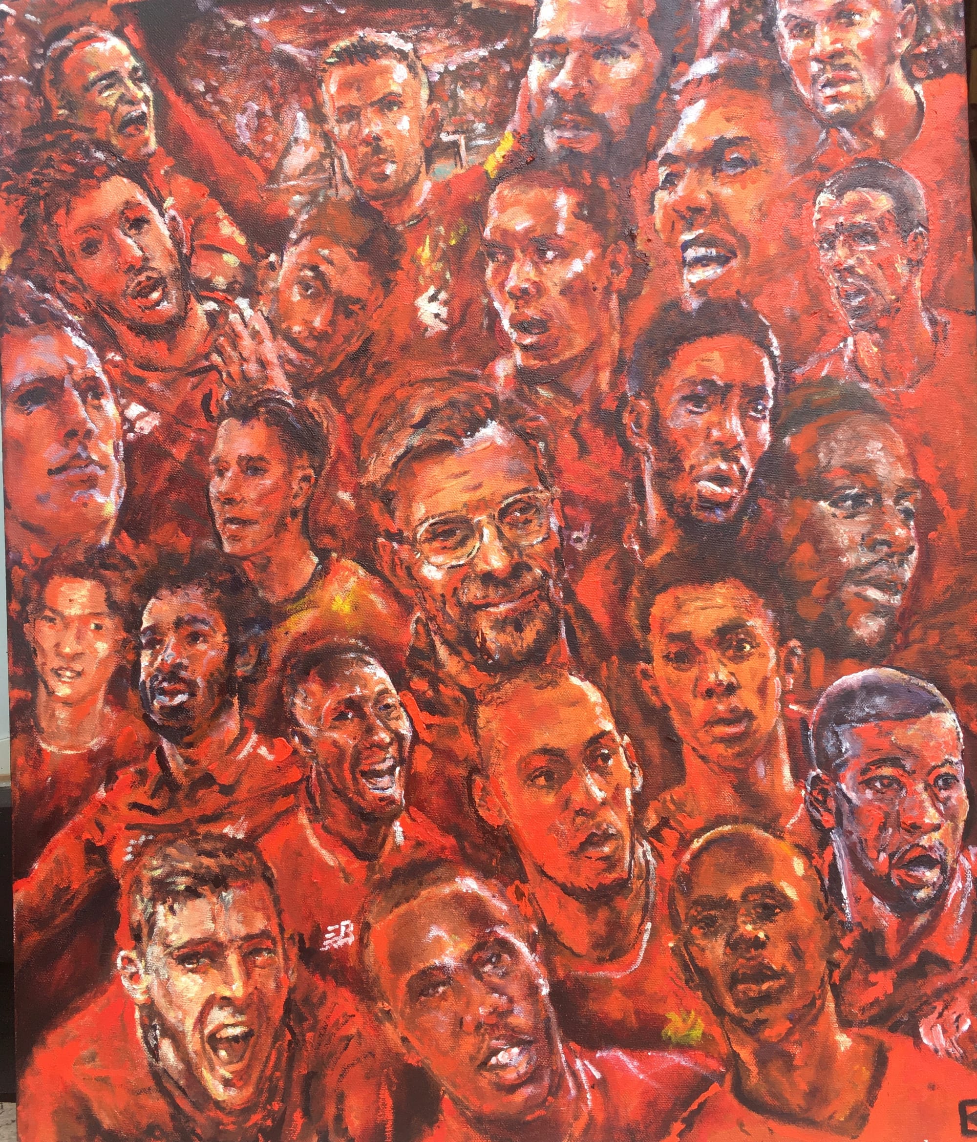 Jurgen and his champions.