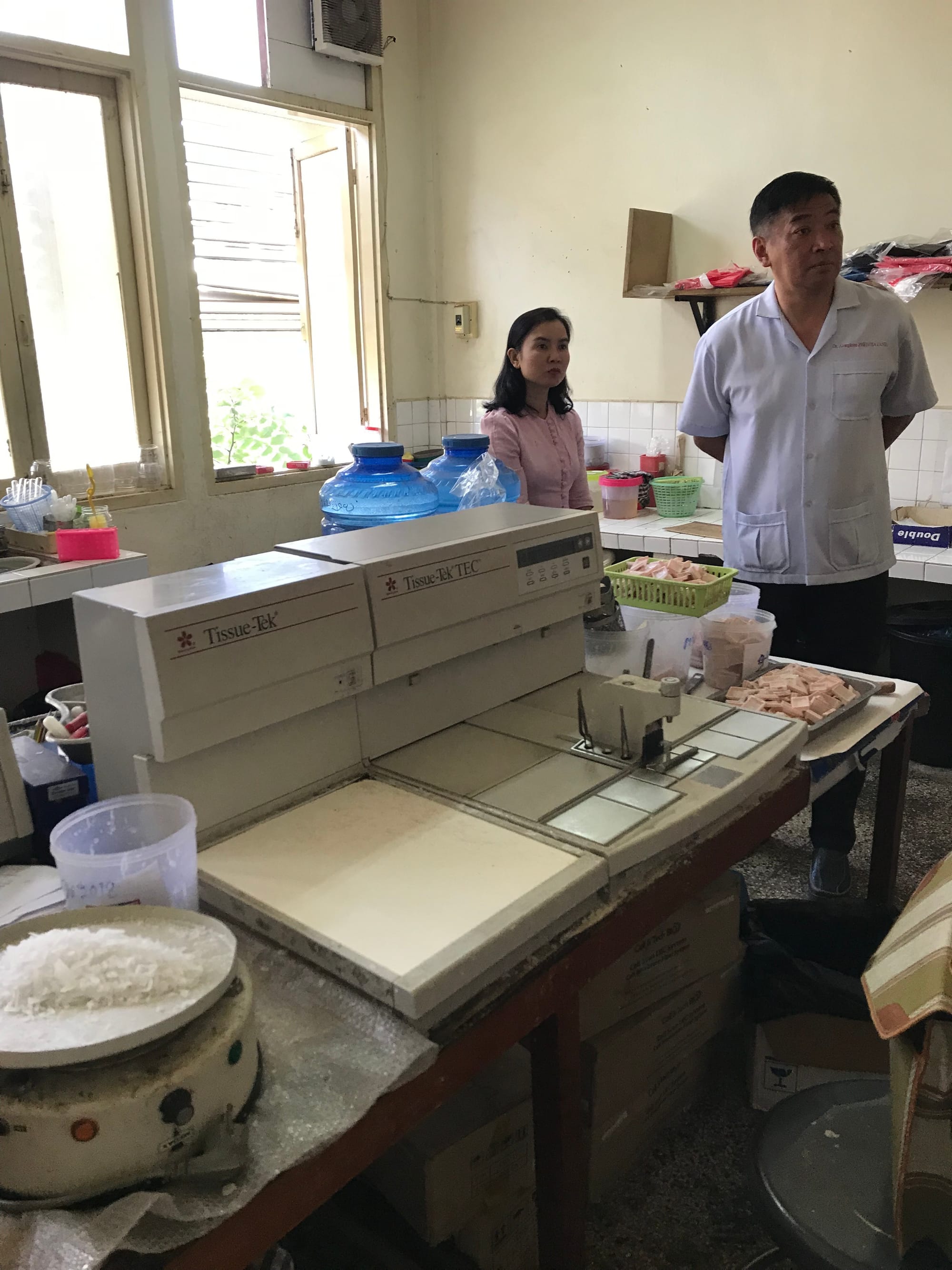 Laboratoire d'anatomopathologie de la Faculté de médecine de Vientiane