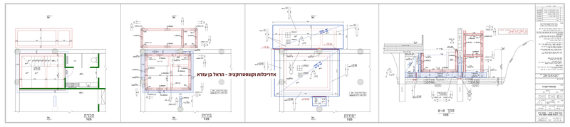 חיזוק היסודות והוספת בור טבילה בתוך מבנה